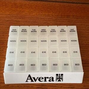 Weekly 4X Day Pill Organizer Case